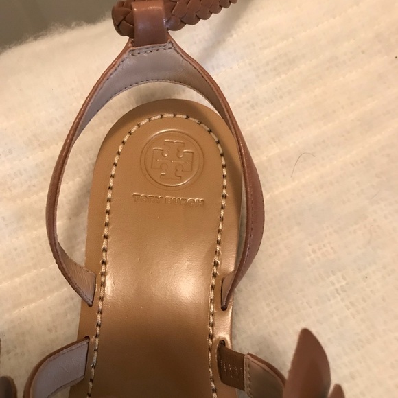 NIB Tory Burch Blossom Leather Gladiator Sandals - Picture 6 of 7